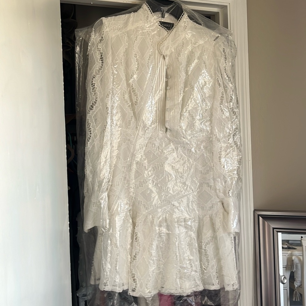 White Lace Dress, Bloomingdale’s